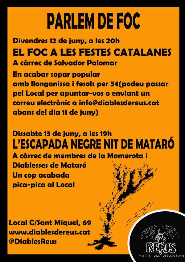 Un cap de setmana parlant de foc