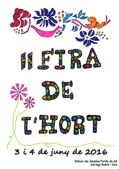 Carrutxa participa a la II Fira de l'Hort, la festa del barri d'Horts de Miró