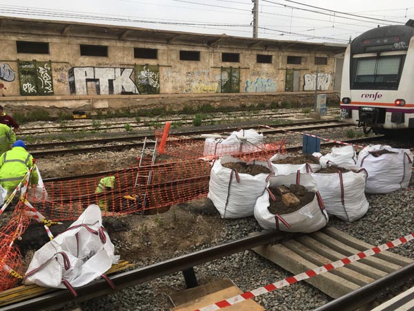 Localitzat un refugi antiaeri a l'estació de Reus
