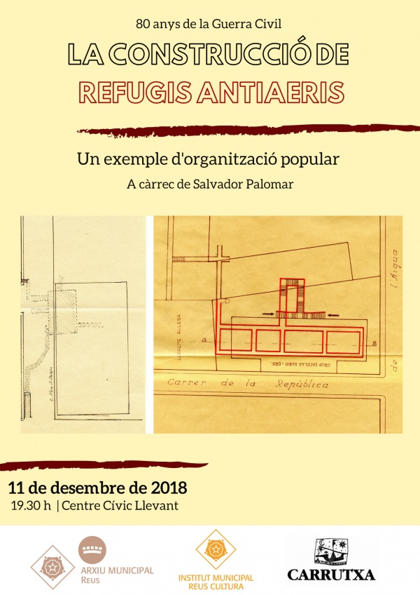 La construcció de refugis antiaeris. Un exemple d'organització popular. 