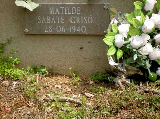 Foto Matilde Sabaté Grisó, una història per explicar