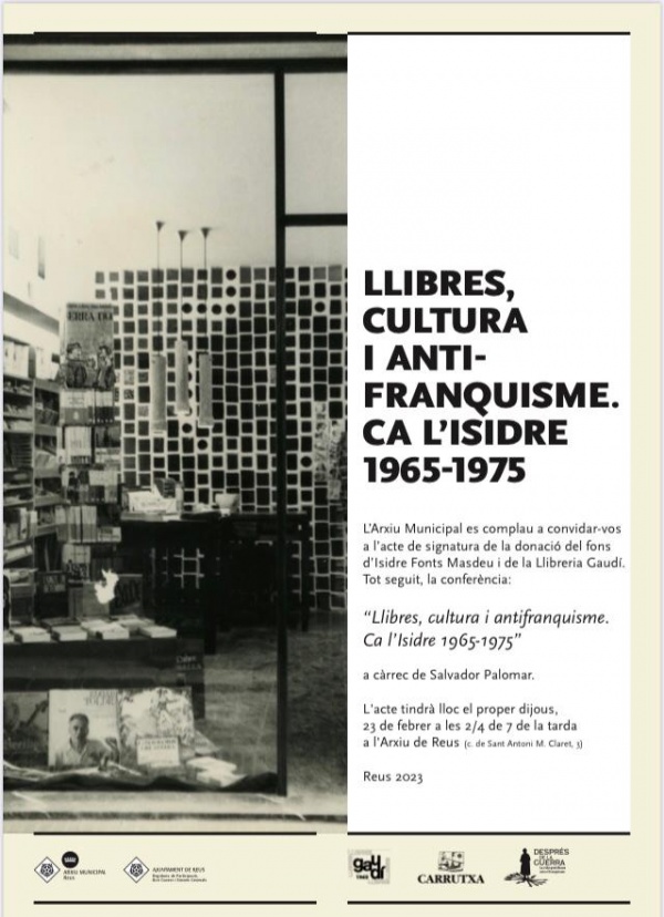 Foto Llibres, cultura i antifranquisme. Ca l'Isidre, 1965-1975