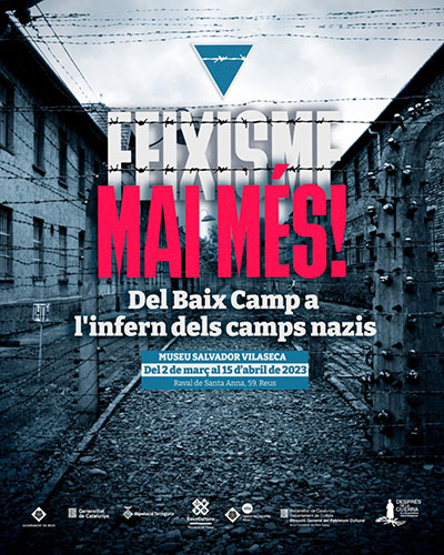 Foto Exposició sobre els deportats del Baix Camp als camps nazis