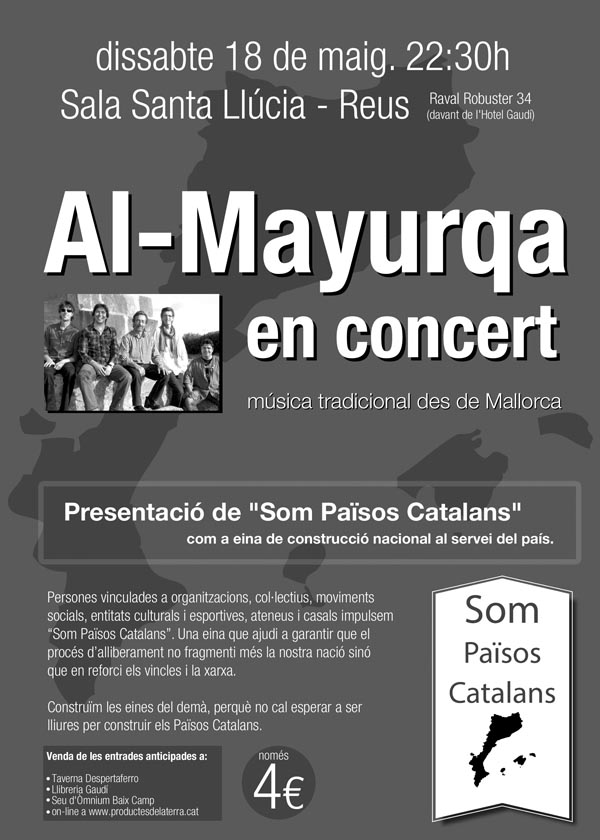 Al-Mayurqa, en concert a Reus