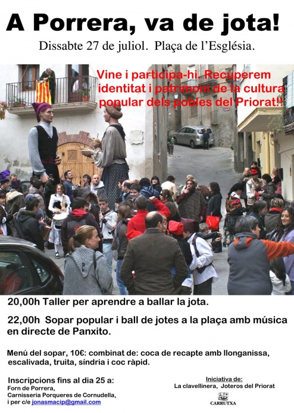 Ballar la jota a Porrera