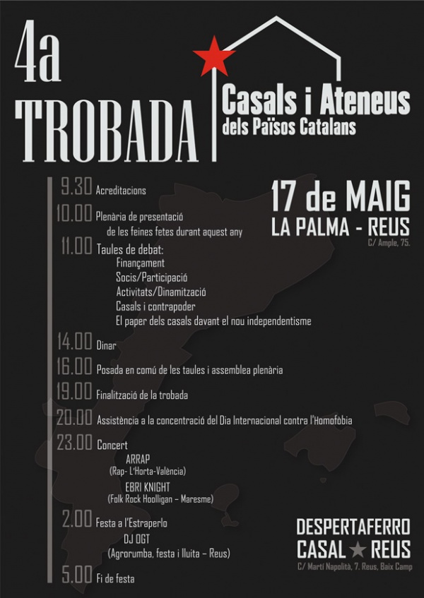 Quarta trobada de casals i ateneus dels Països Catalans a Reus