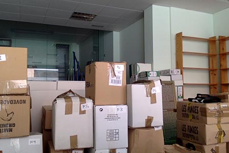 Estem treballant en el nou local