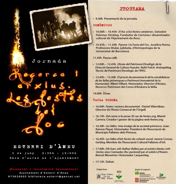Jornada sobre les festes de foc a Esterri d'Àneu