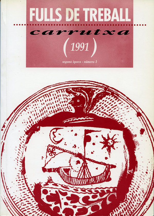 Fulls de treball de Carrutxa (1991). Segona època. Número 1
