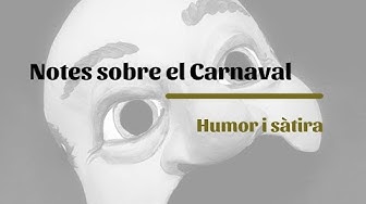 Notes sobre el Carnaval: Humor i sàtira