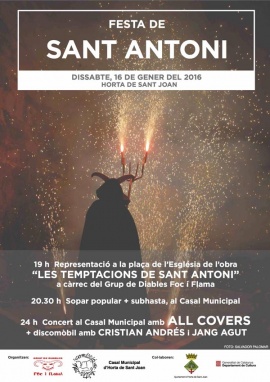 Les temptacions de Sant Antoni, teatre popular a Horta de Sant Joan