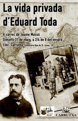 Conferència «La vida privada d'Eduard Toda»