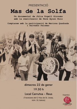 Presentació del documental Mas de la Solfa