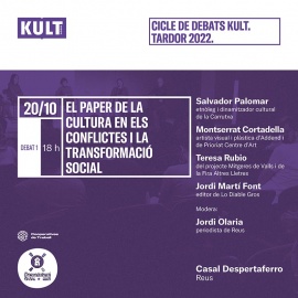 Cultura, conflictes i transformació social