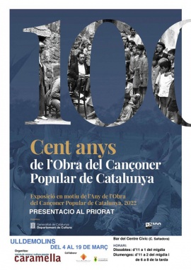 L'Obra del Cançoner Popular de Catalunya a Ulldemolins