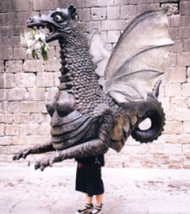 Lo Vibre o la Víbria, un drac per Sant Jordi