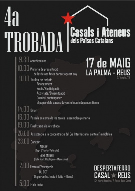 Quarta trobada de casals i ateneus dels Països Catalans a Reus