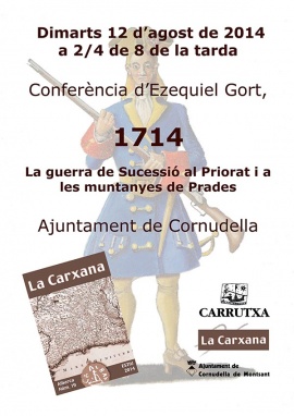 Els fets de 1714 al Priorat i les muntanyes de Prades